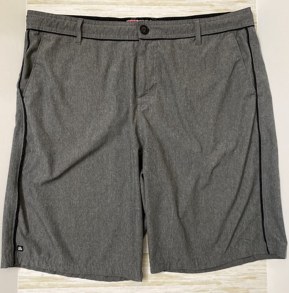 MICROS mens size 36 gray casual shorts